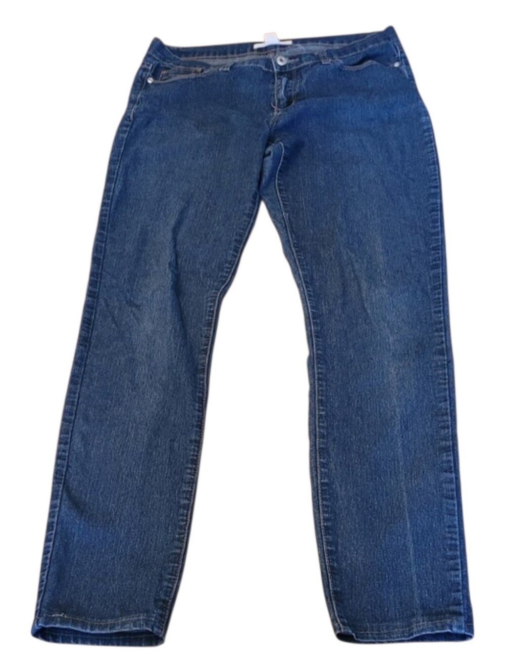 Forever 21 Dark Blue Women's Straight-Leg Jeans